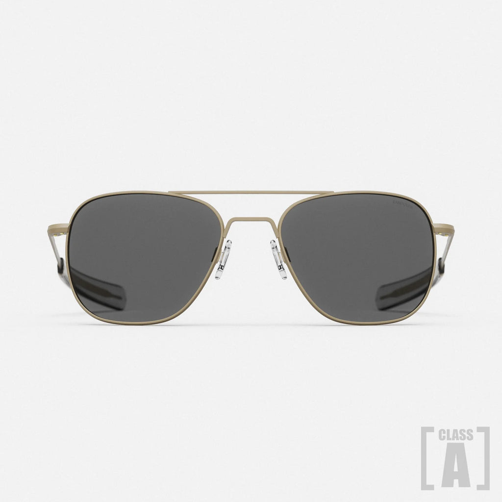 Class A Aviator - Desert Sand & American Gray Glass