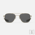 Class A Aviator - Desert Sand & American Gray Glass