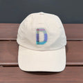 D Corduroy Baseball Cap - Ecru