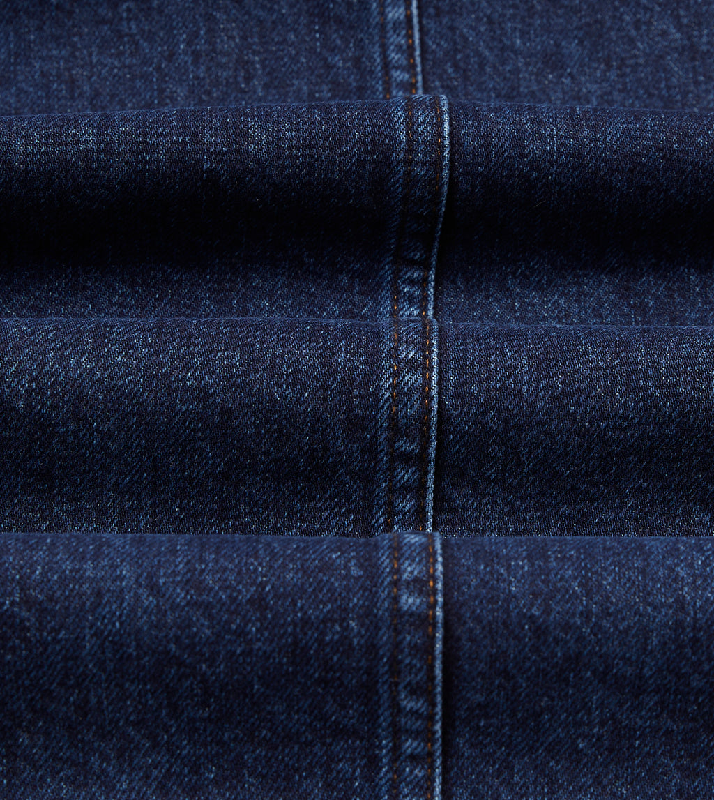 Five-Pocket Chore Coat - Stone Wash Denim