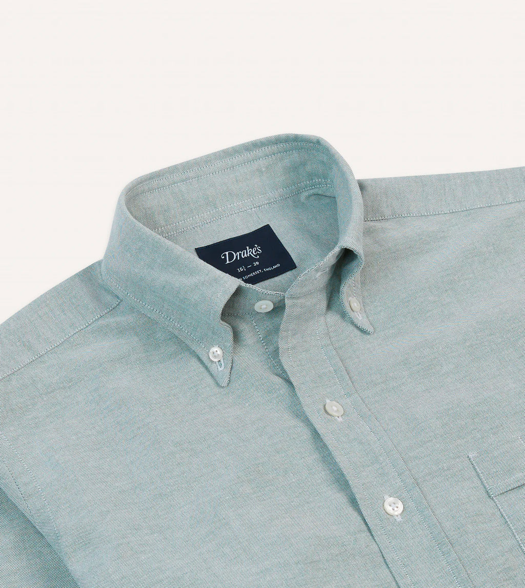 Button Down Oxford Shirt - Green