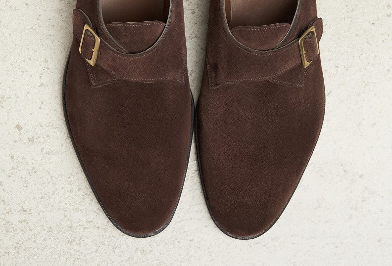 Ealing Single Monk 202 - Mink Suede