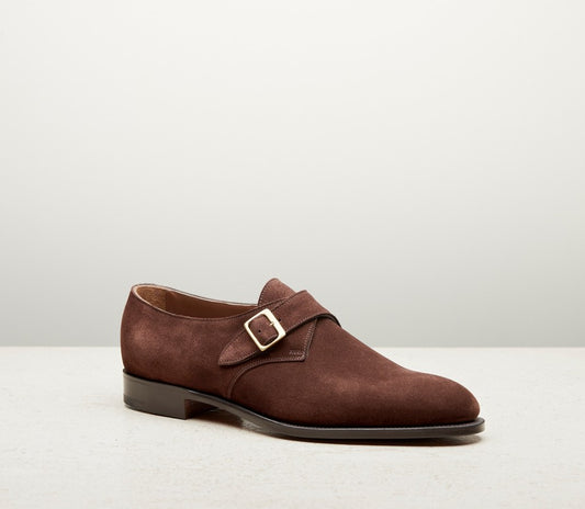 Ealing Single Monk 202 - Mink Suede