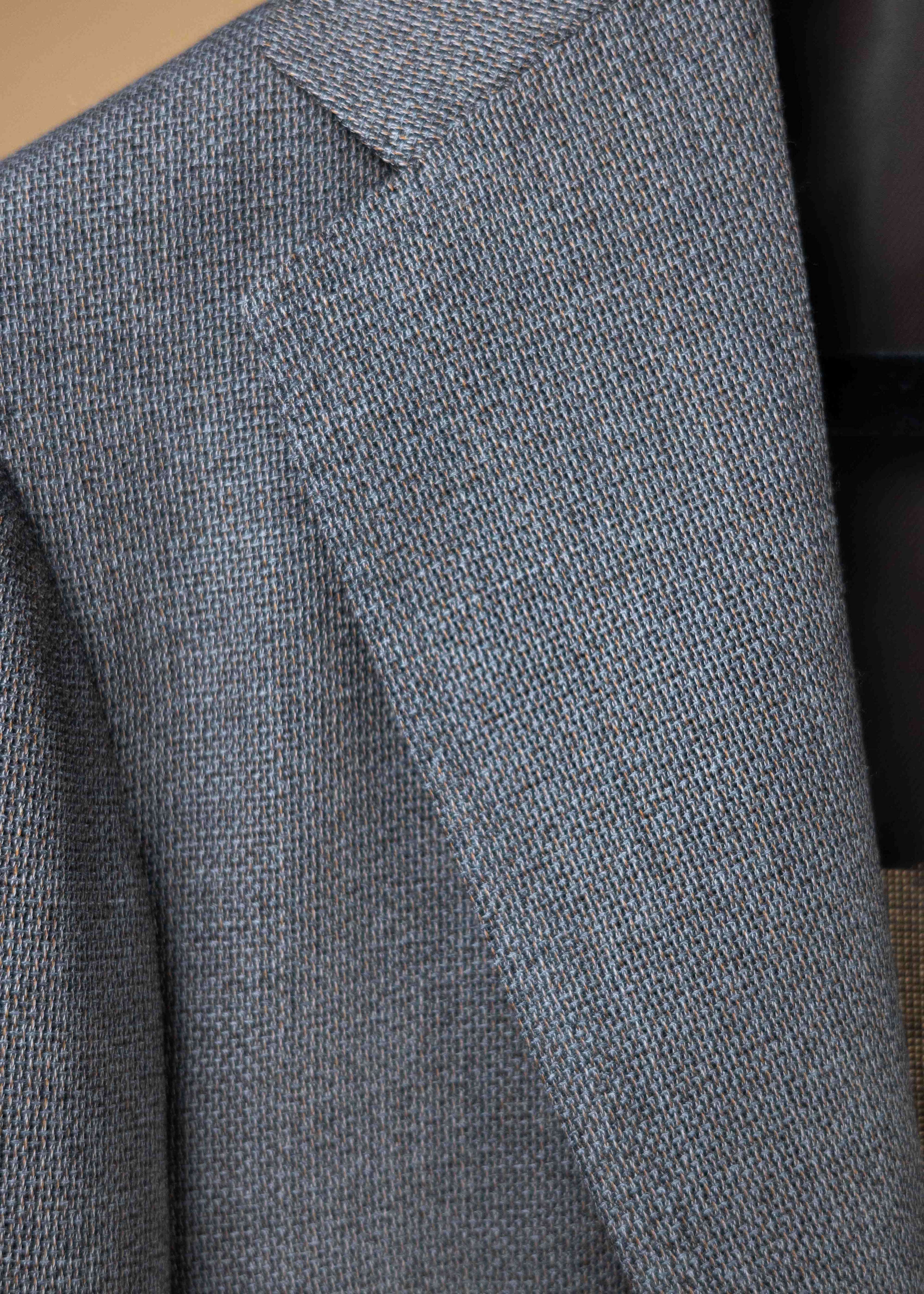 Wool Hopsack Sport Coat - Light Brown