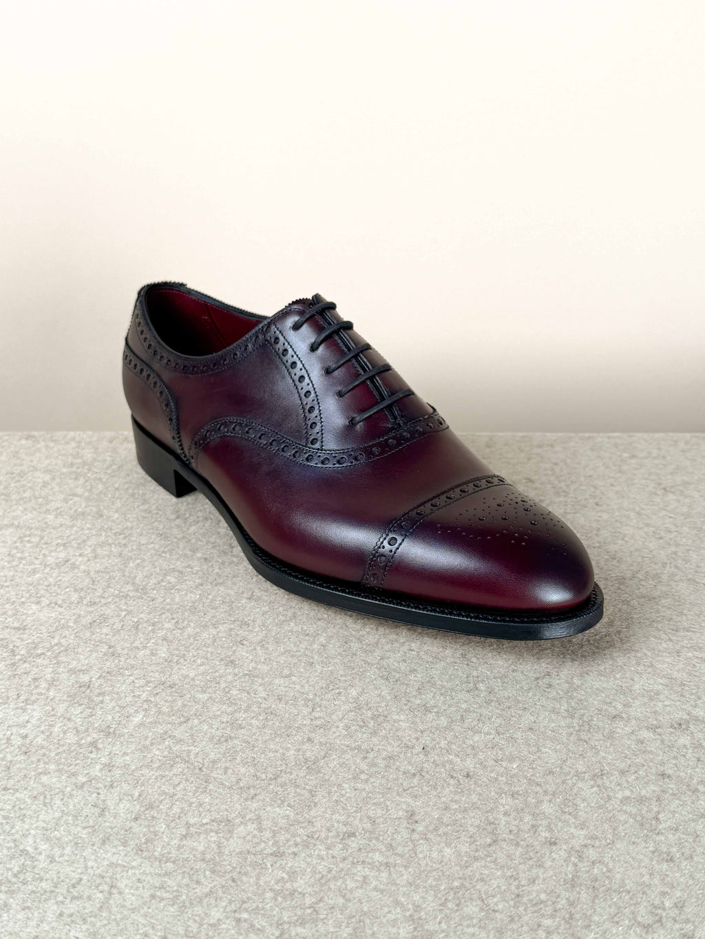 Cadogan Semi-Brogue Oxford 202 - Bordeaux