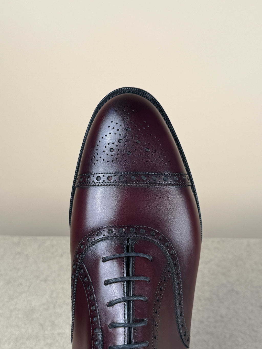 Cadogan Semi-Brogue Oxford 202 - Bordeaux