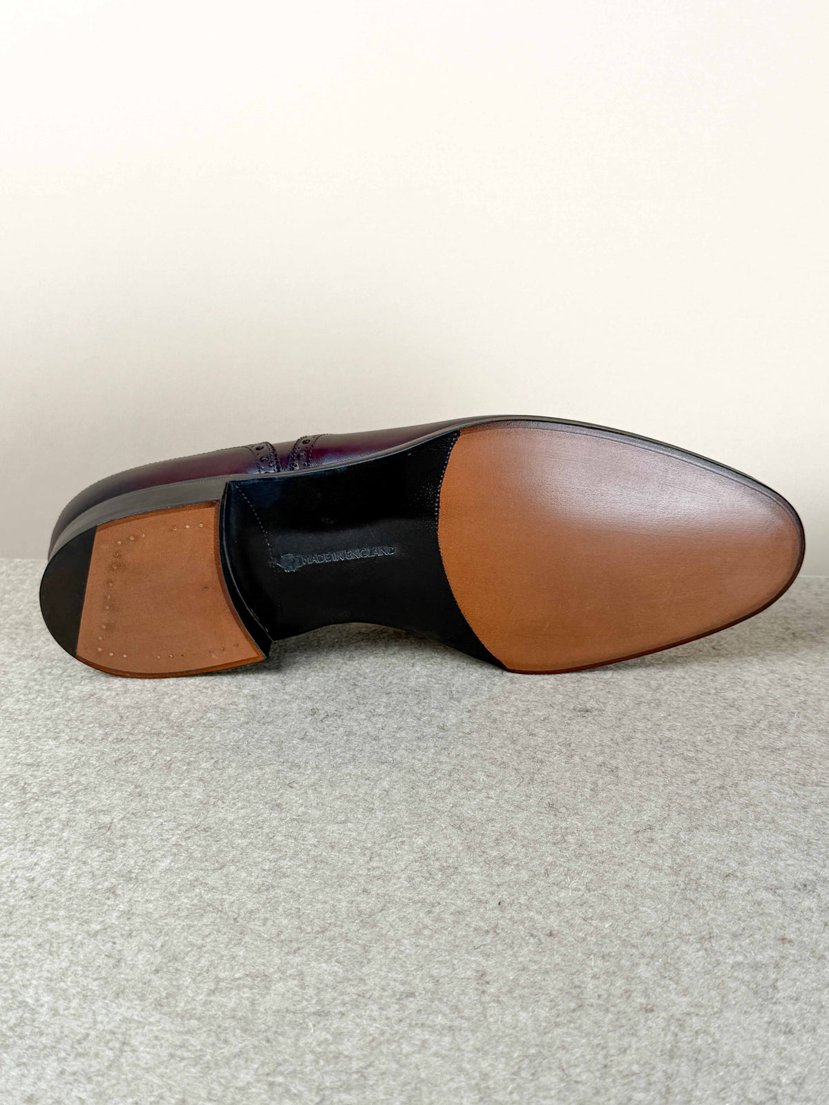 Cadogan Semi-Brogue Oxford 202 - Bordeaux