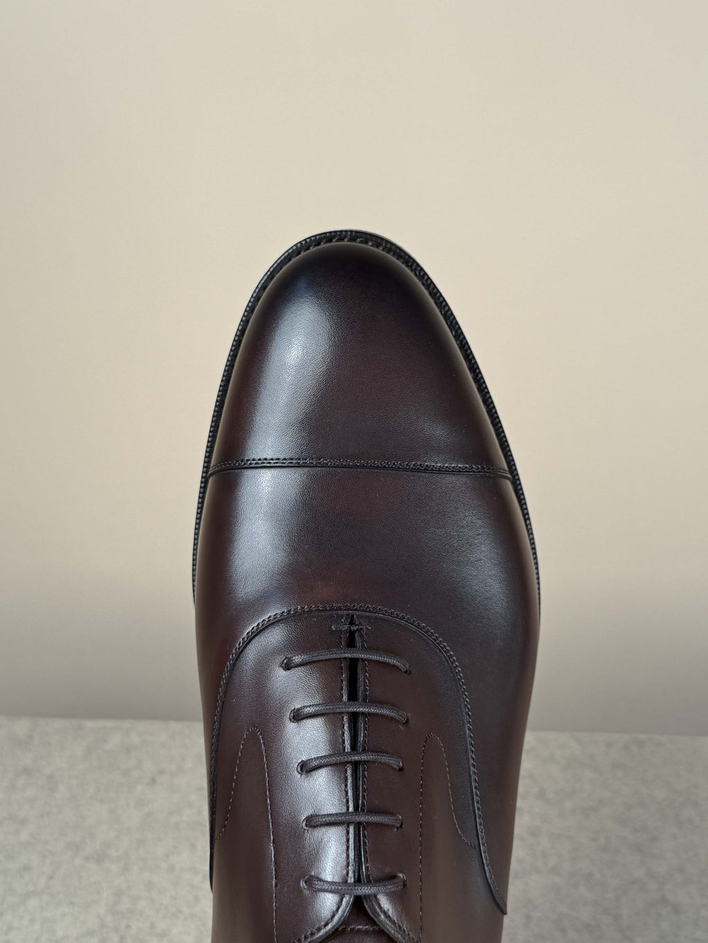 Chelsea Cap Toe Oxford 202 - Espresso Antique