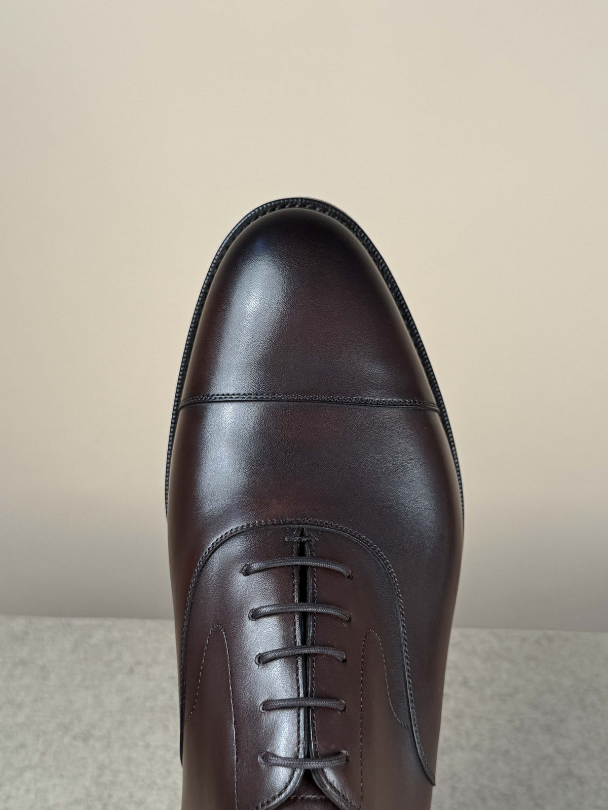 Chelsea Cap Toe Oxford 202 - Espresso Antique