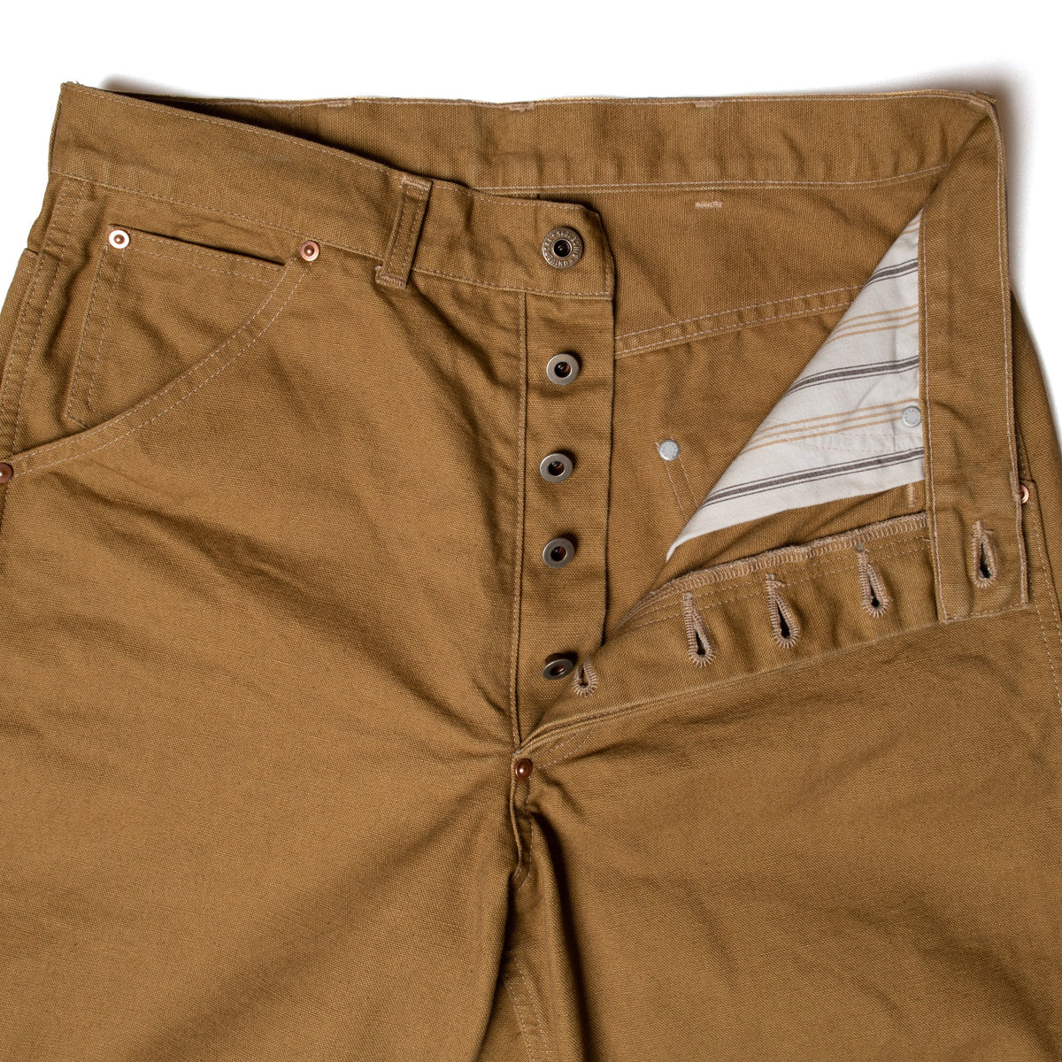 Duck Canvas Pants - Camel