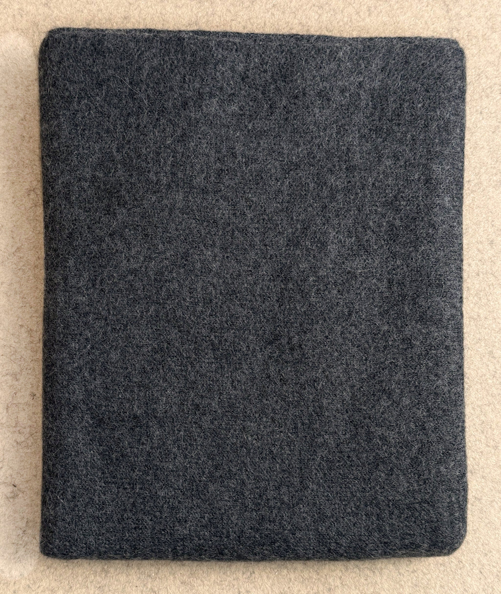 Imperial Alpaca Scarf - Charcoal Melange