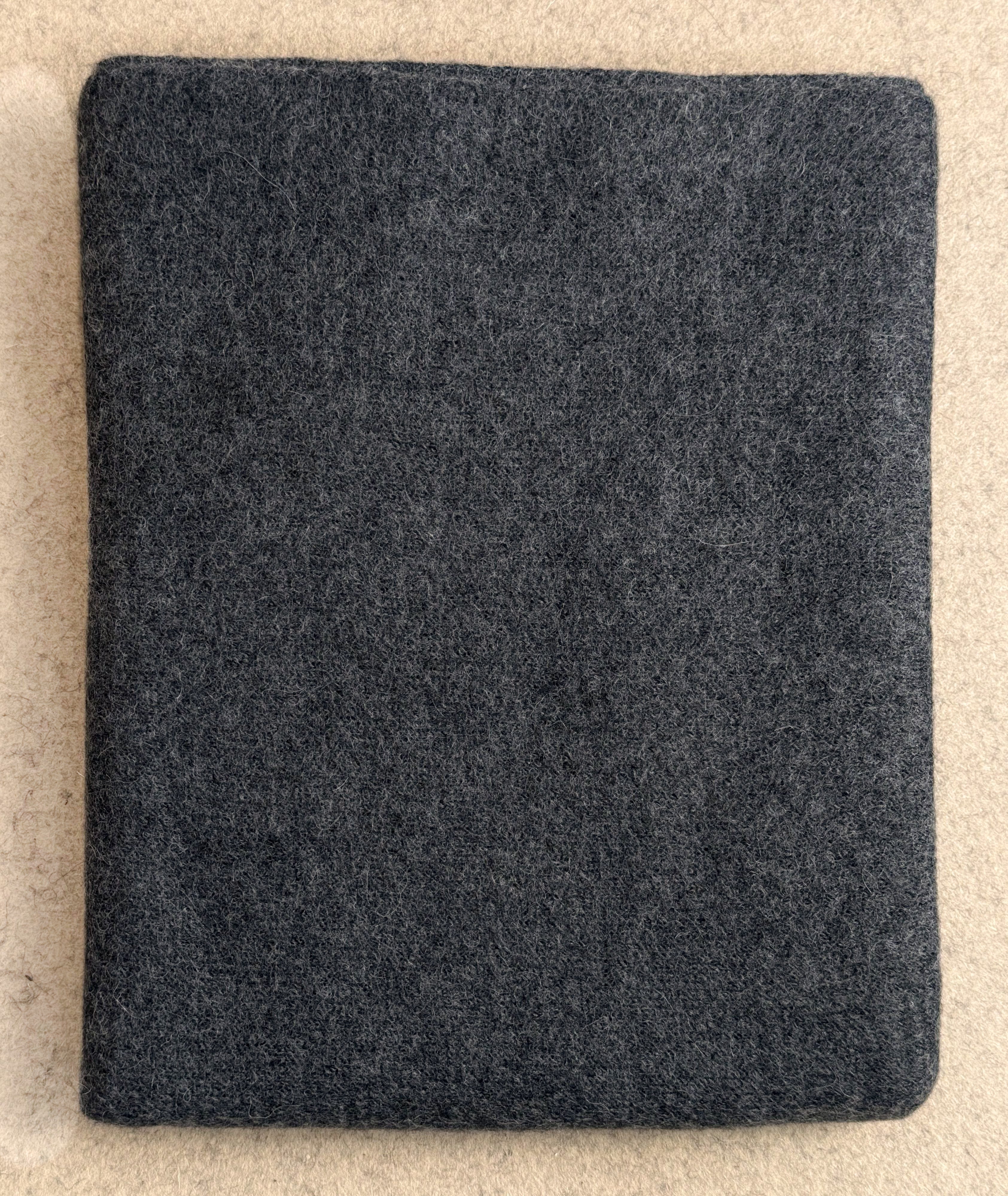 Imperial Alpaca Scarf - Charcoal Melange
