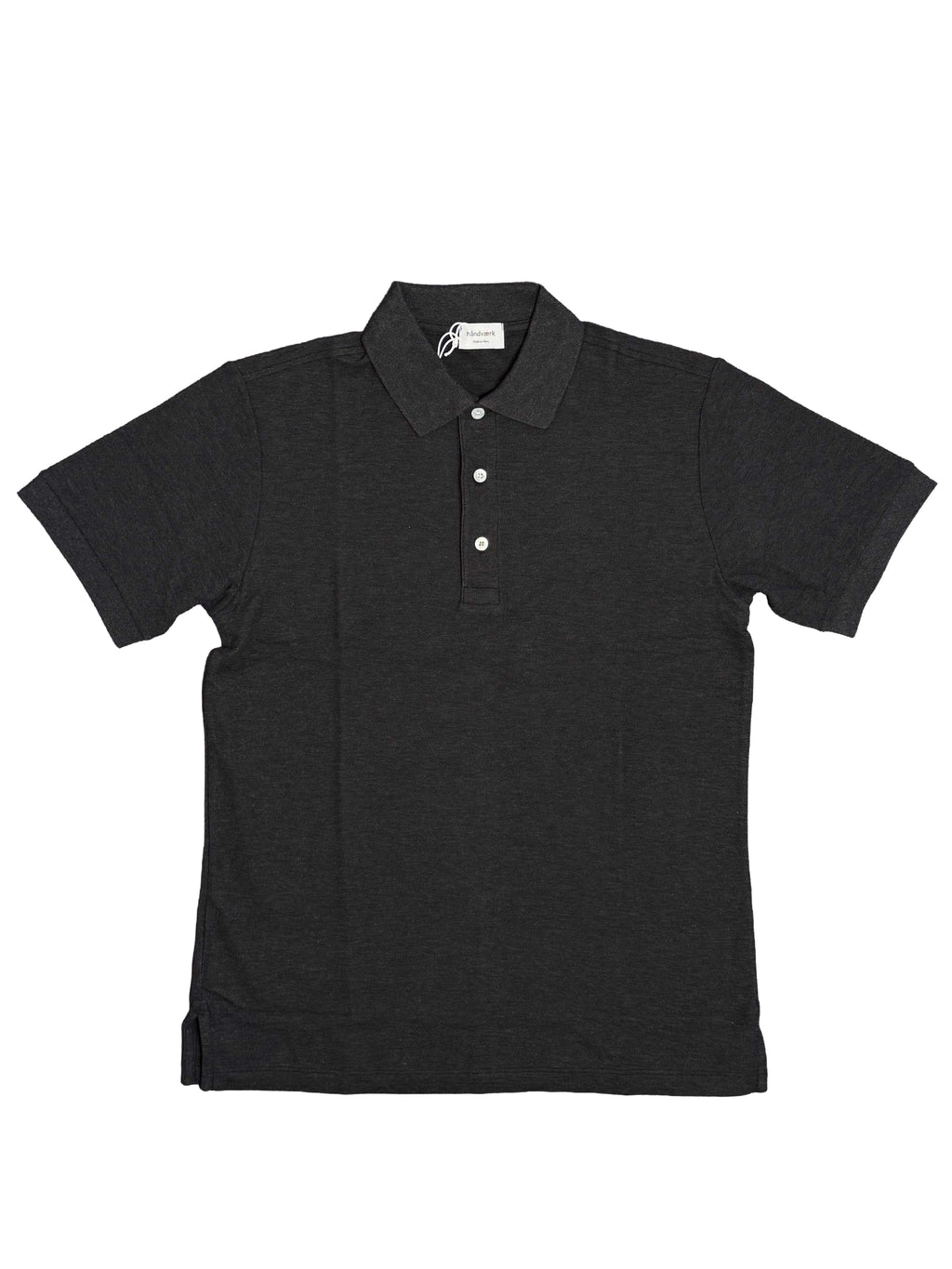 Pique Polo - Charcoal Melange