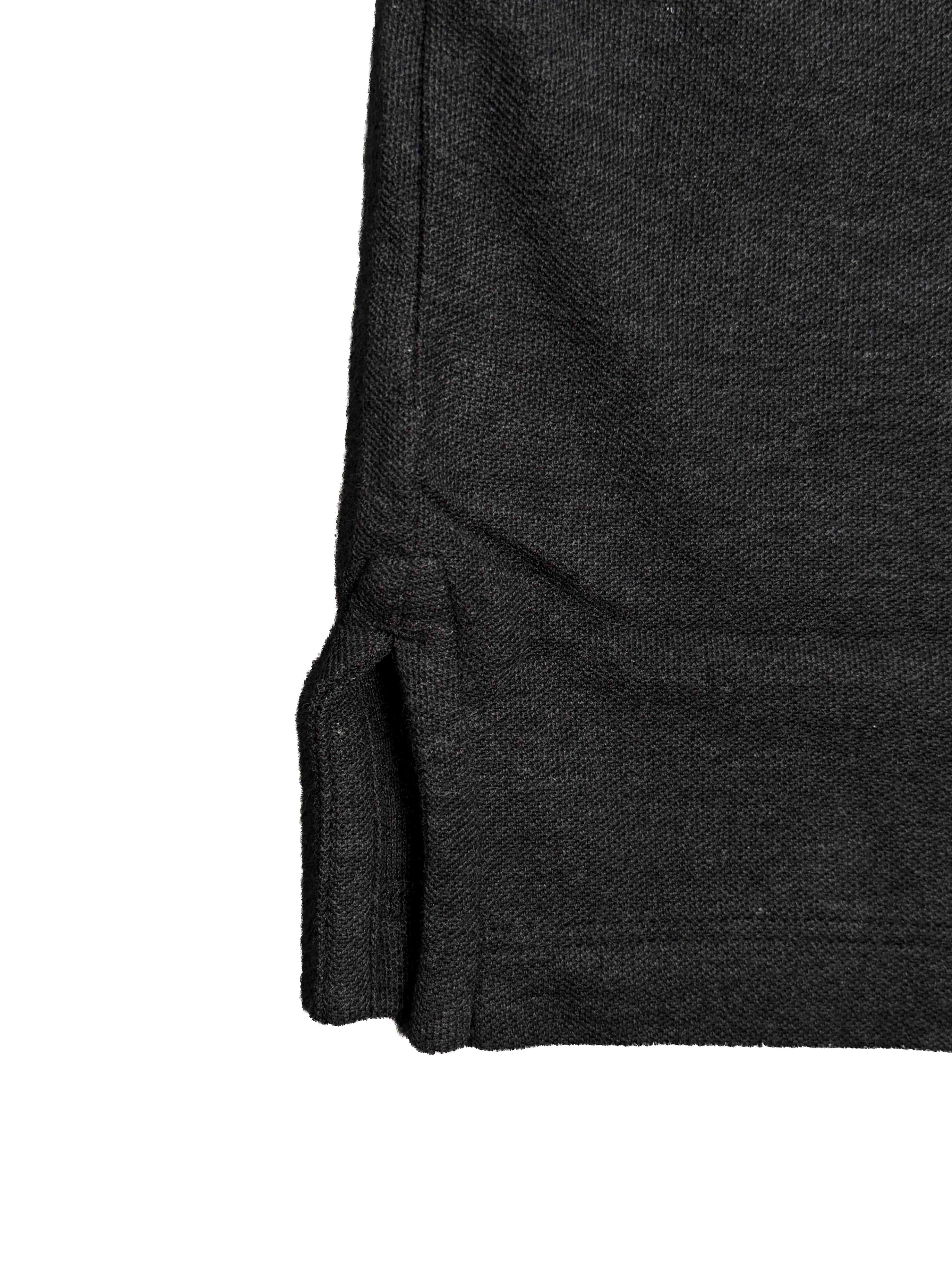 Pique Polo - Charcoal Melange