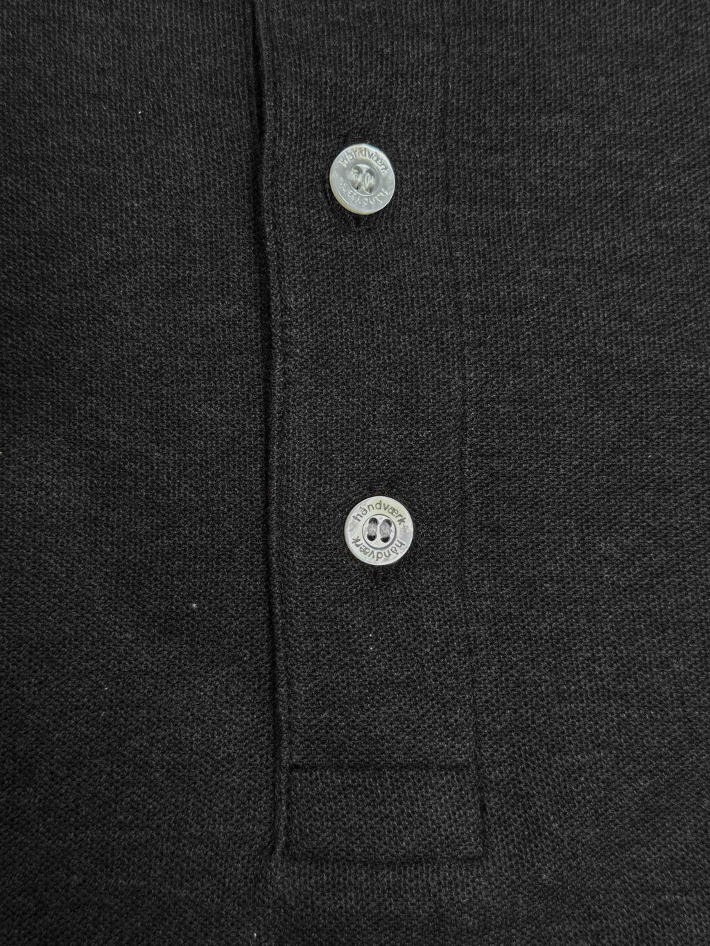 Pique Polo - Charcoal Melange