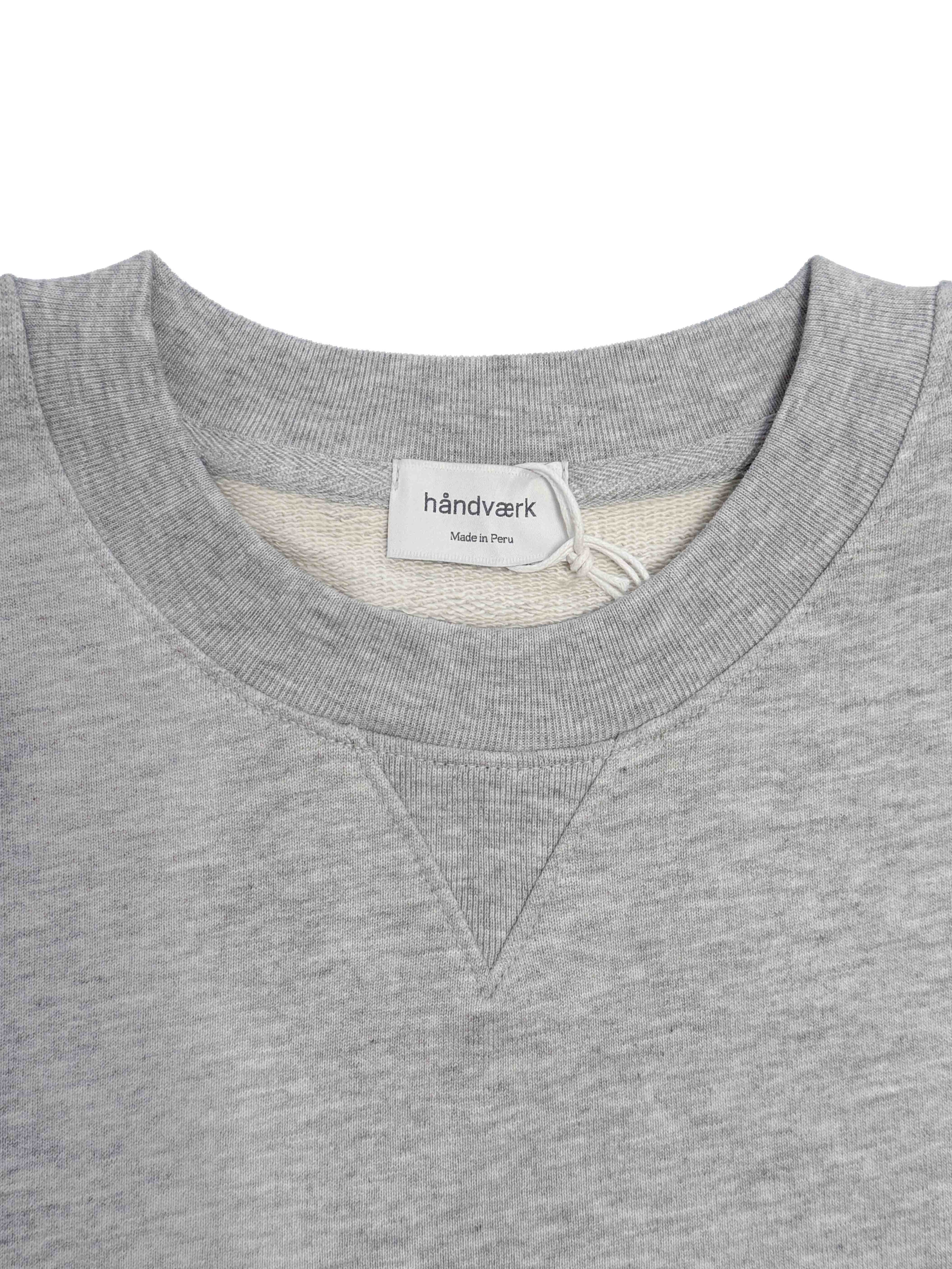 Varsity Sweatshirt - Grey Melange