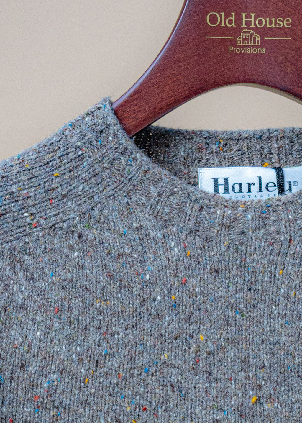 Shetland Crewneck Sweater - Tooridon Donegal