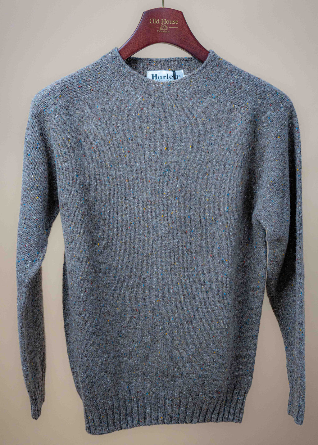 Shetland Crewneck Sweater - Tooridon Donegal