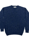 Shetland Crewneck Sweater - Denim