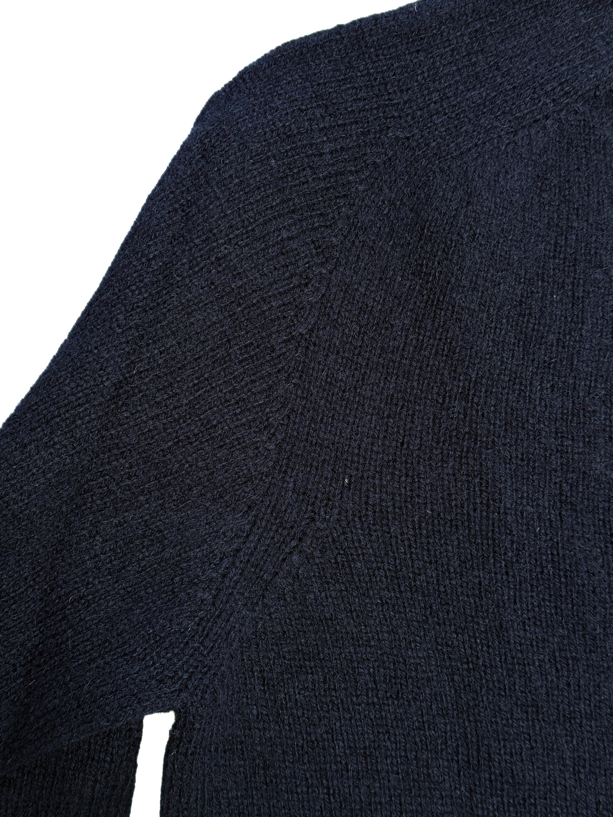 Shetland Crewneck Sweater - Navy