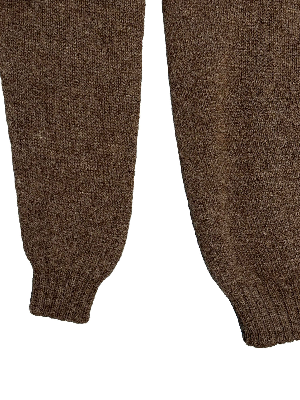 Undyed Shetland Crewneck Sweater - Moorit