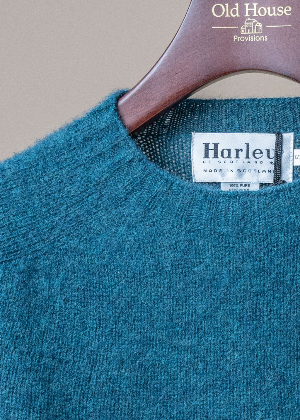 Shaggy Shetland Crewneck Sweater - Tempest