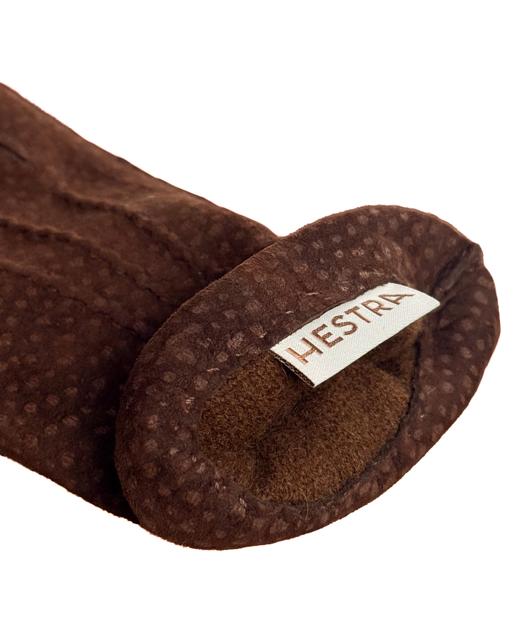 Carpincho Lined Handsewn Gloves - Chestnut