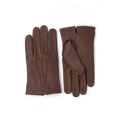 Henry Deerskin Unlined Handsewn Gloves - Chocolate