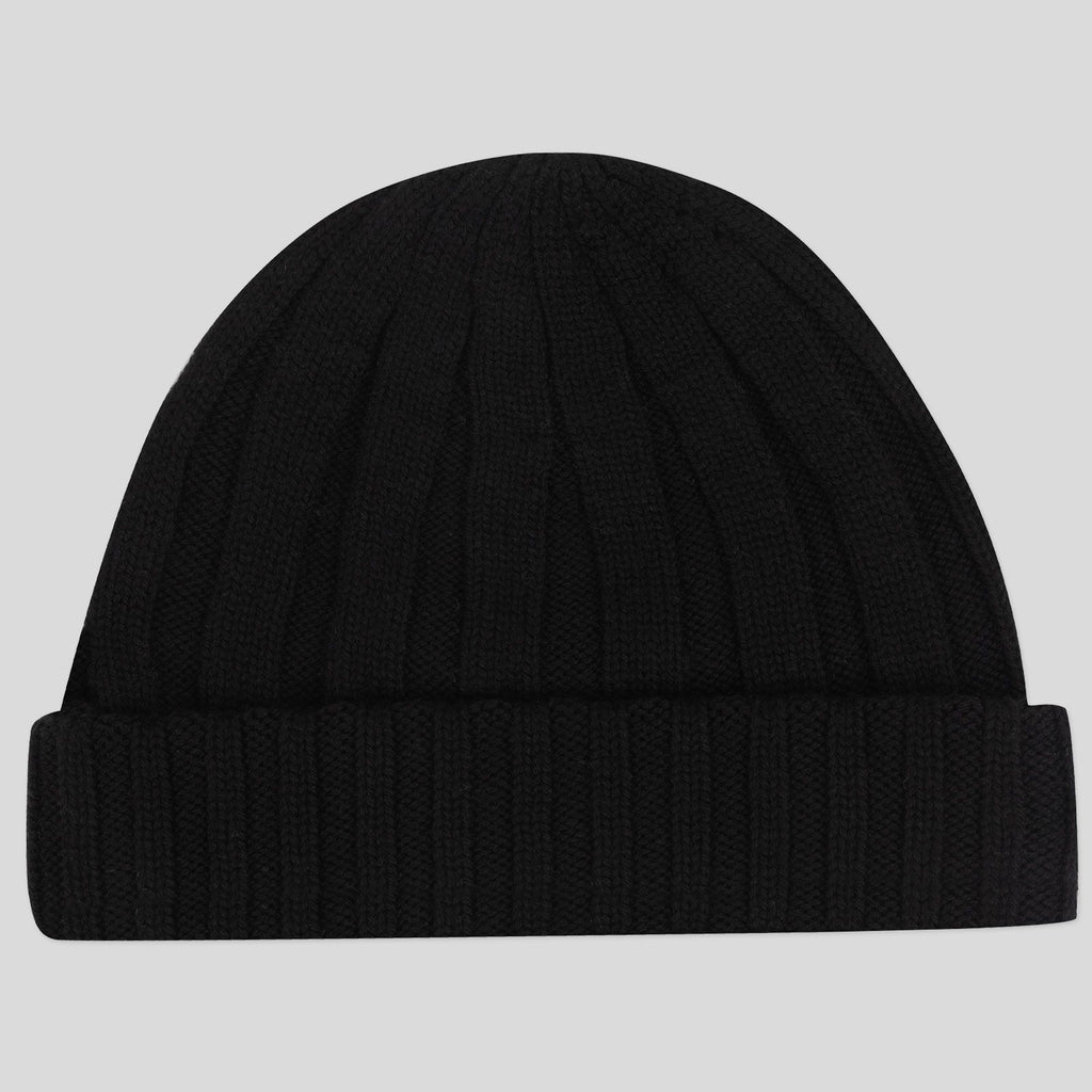 Wool Ribbed Beanie