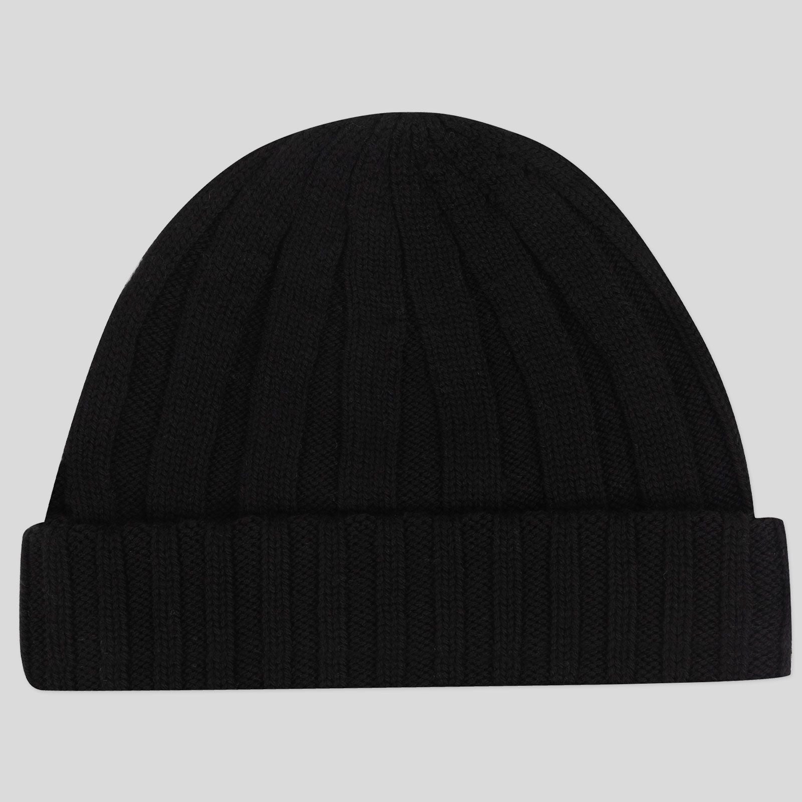 Wool Ribbed Beanie
