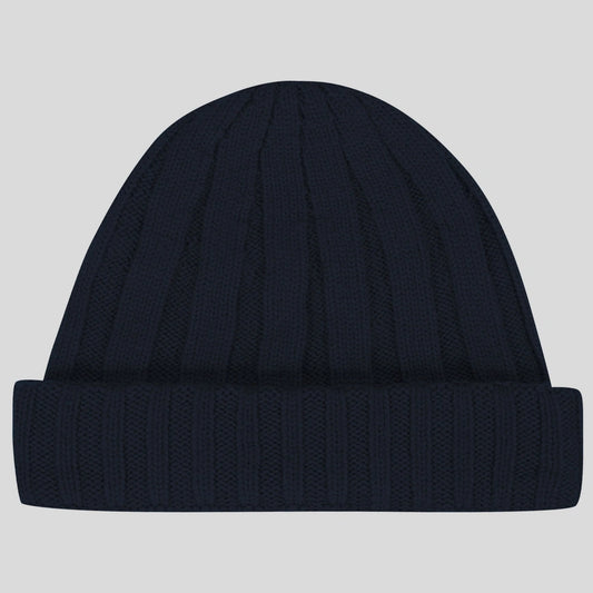 Wool Ribbed Beanie