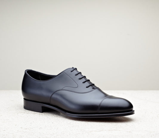 Chelsea Cap Toe Oxford 202 - Black Calf