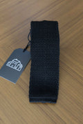 J.Mueser Knitted Tie - Black