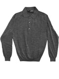 Loro Piana Wish Wool Polo - Charcoal