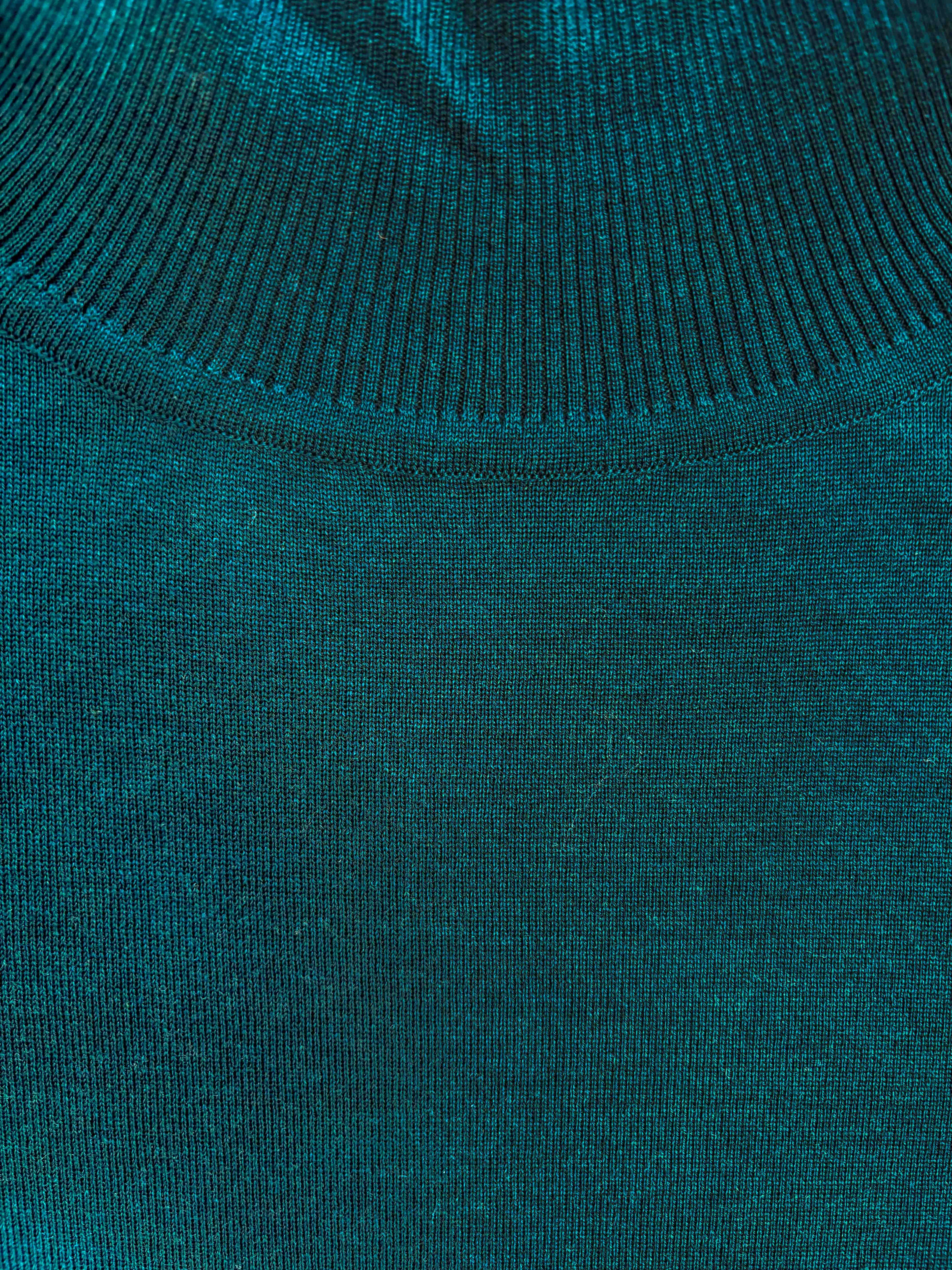 Loro Piana Wish Wool Roll Neck - Forest
