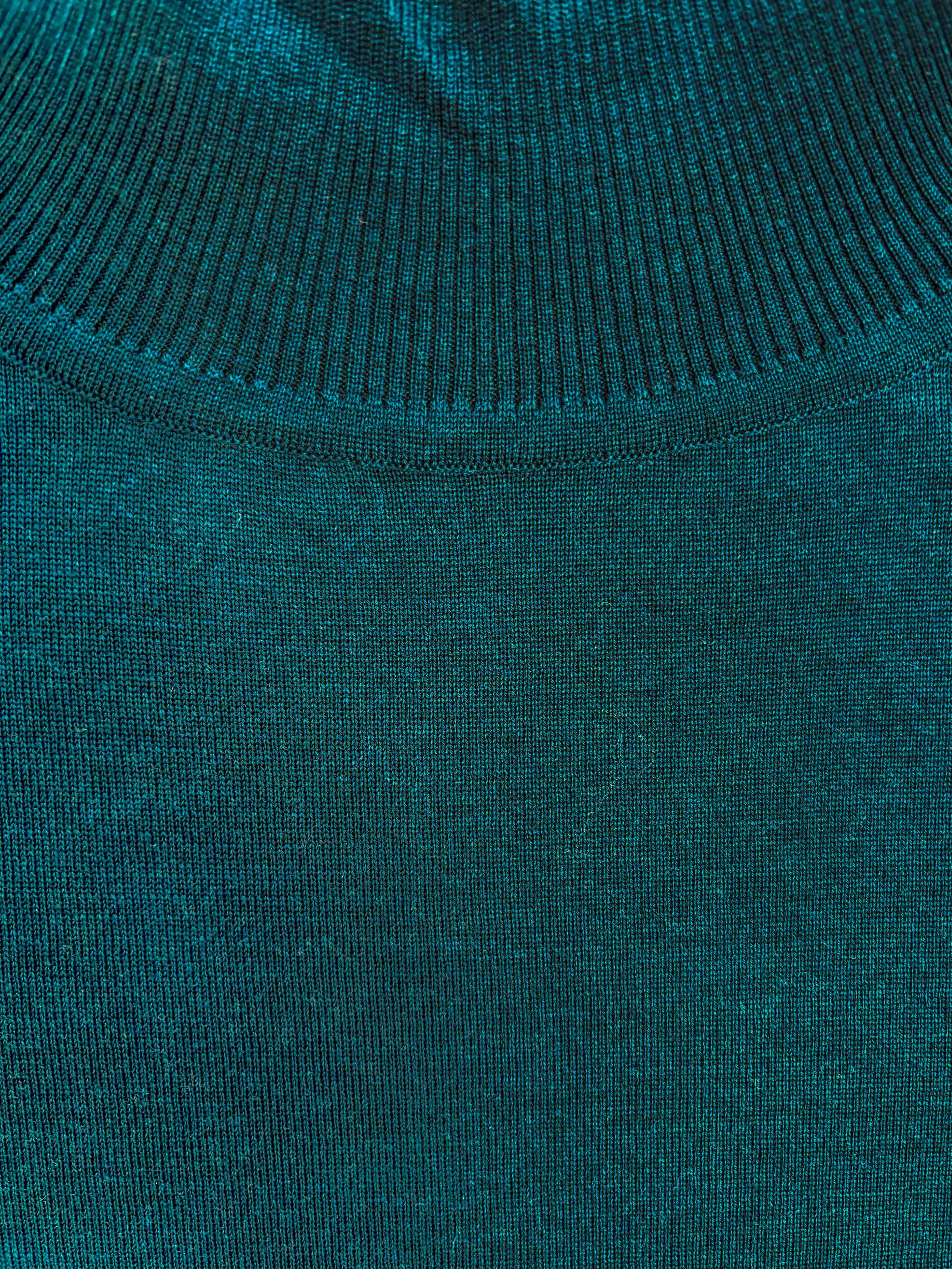 Loro Piana Wish Wool Roll Neck - Forest