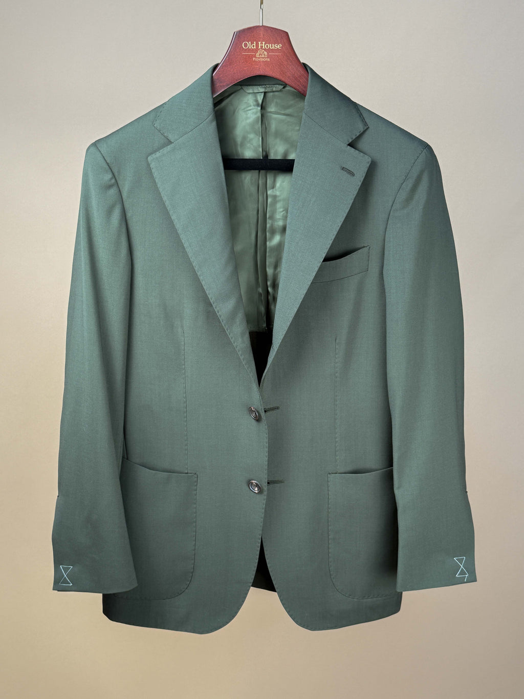 Tropical Wool Waverly Jacket - Olive