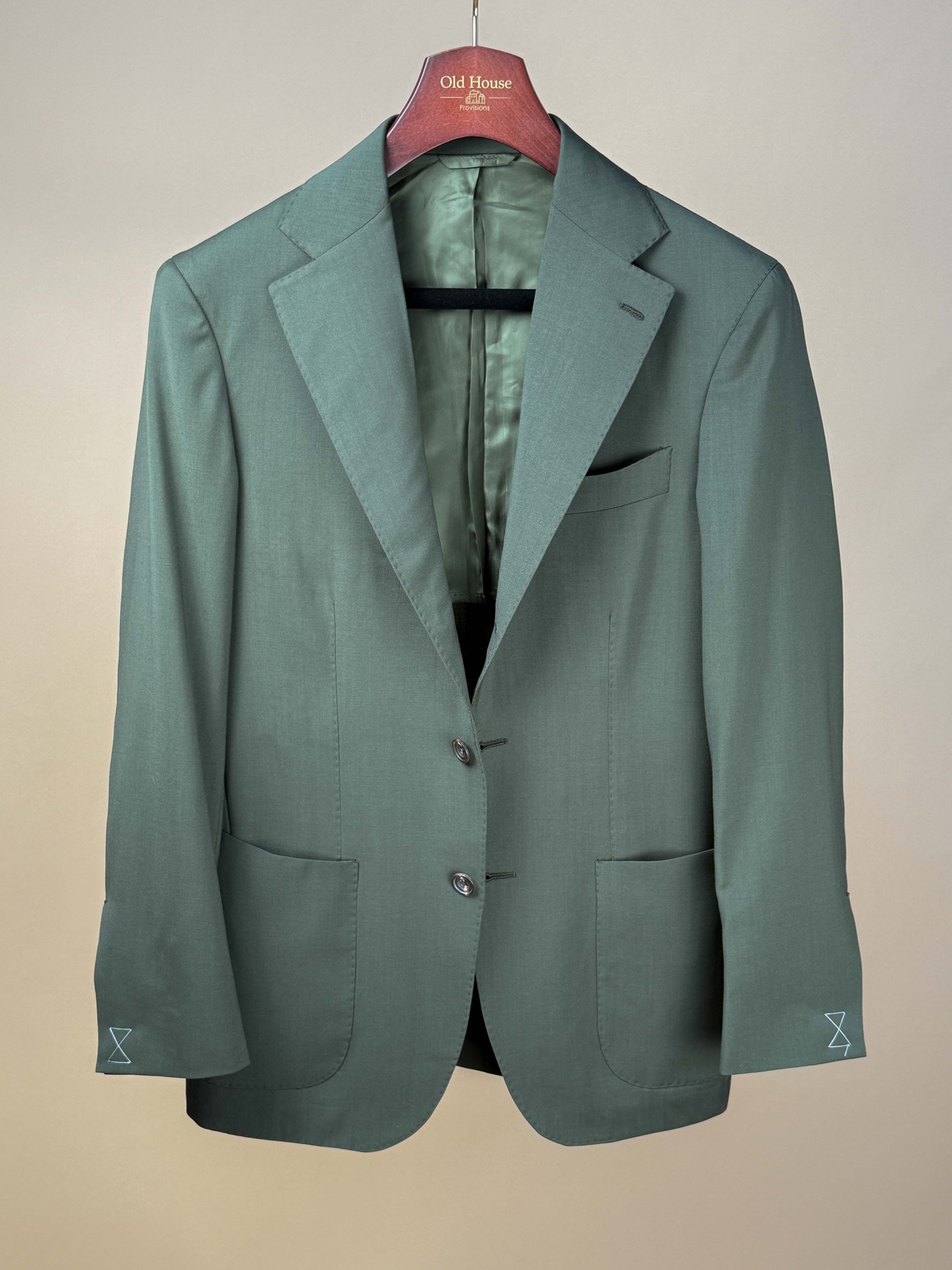 Tropical Wool Waverly Jacket - Olive