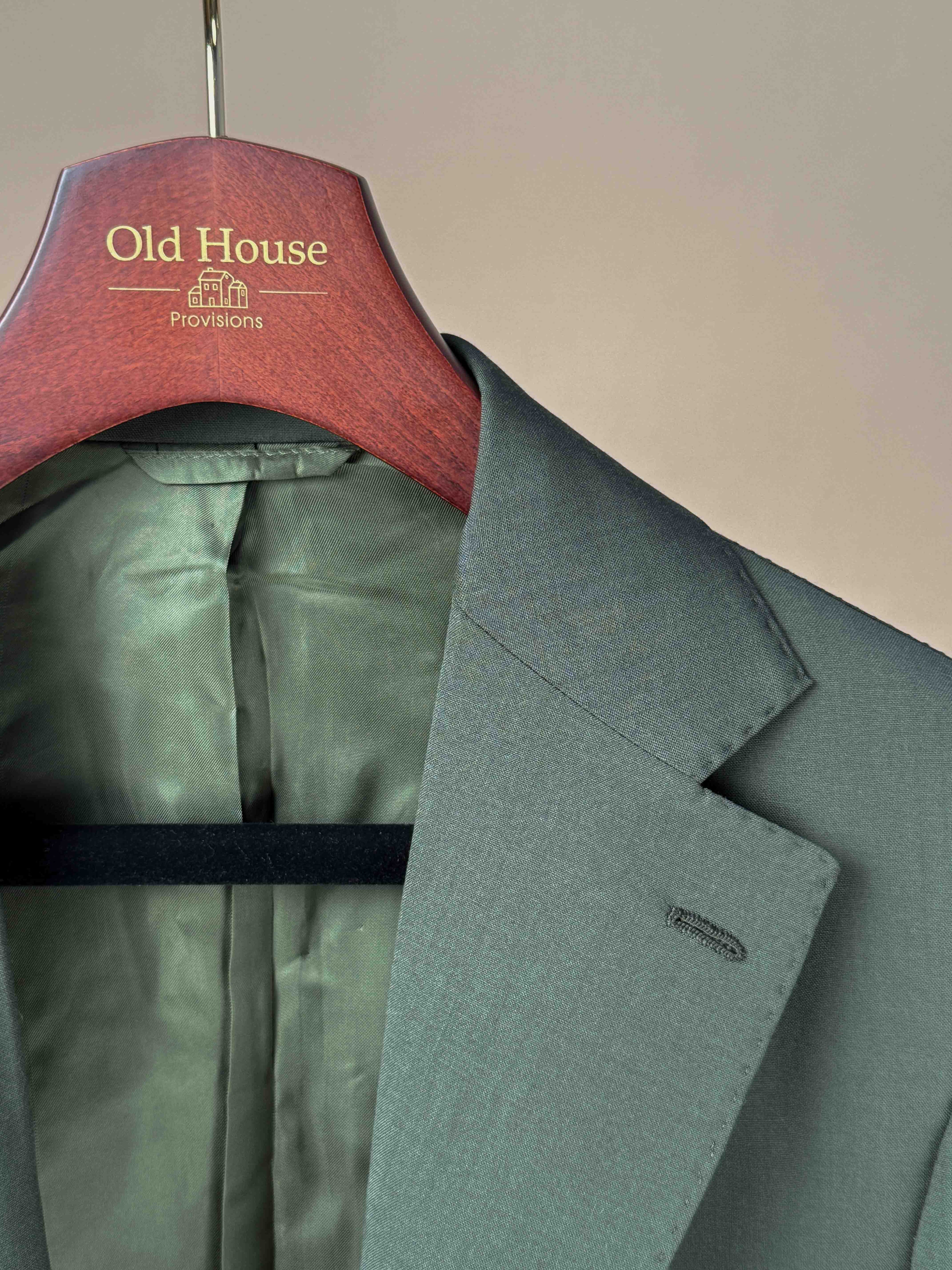 Tropical Wool Waverly Jacket - Olive