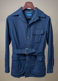Lutays Ace Jacket MTO in stylish clothing, showcasing a tailored, high-quality jacket with detailed stitching and modern design.