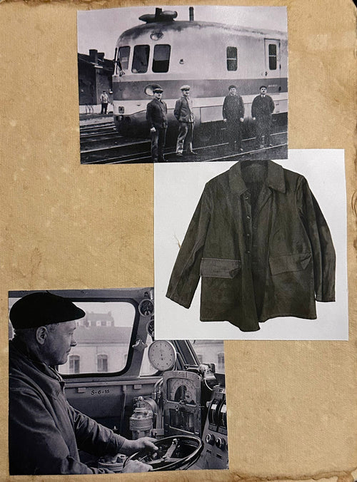 Lutays Attelage Jacket MTO in various fabric swatches, showcasing a stylish clothing design with fabric samples and color options.