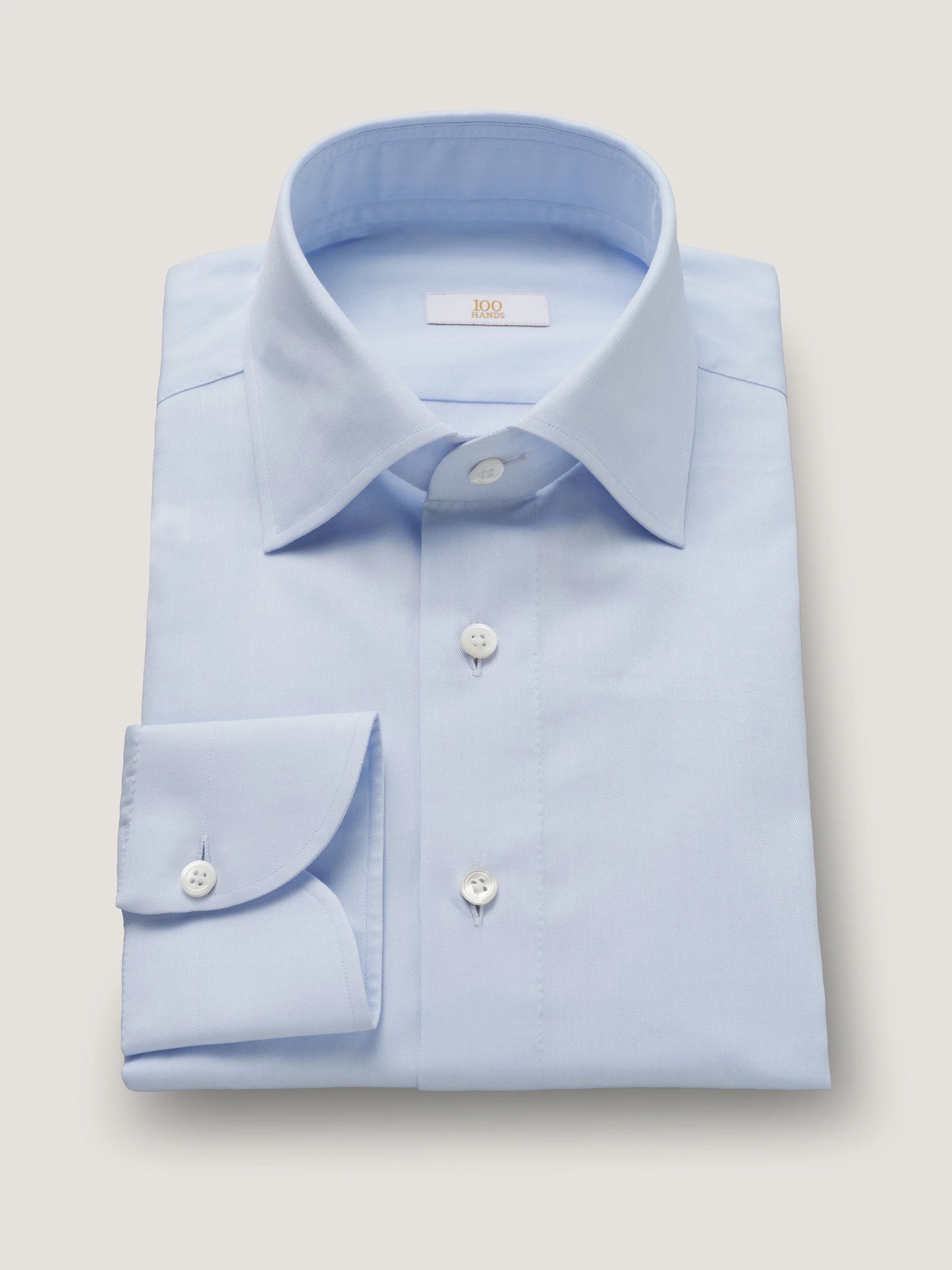 Gold Line Light Blue Twill Dress Shirt