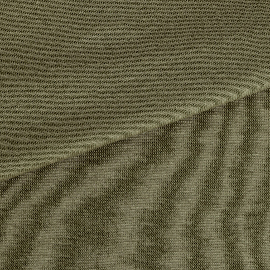 Crew Neck Sweater - Olive Green