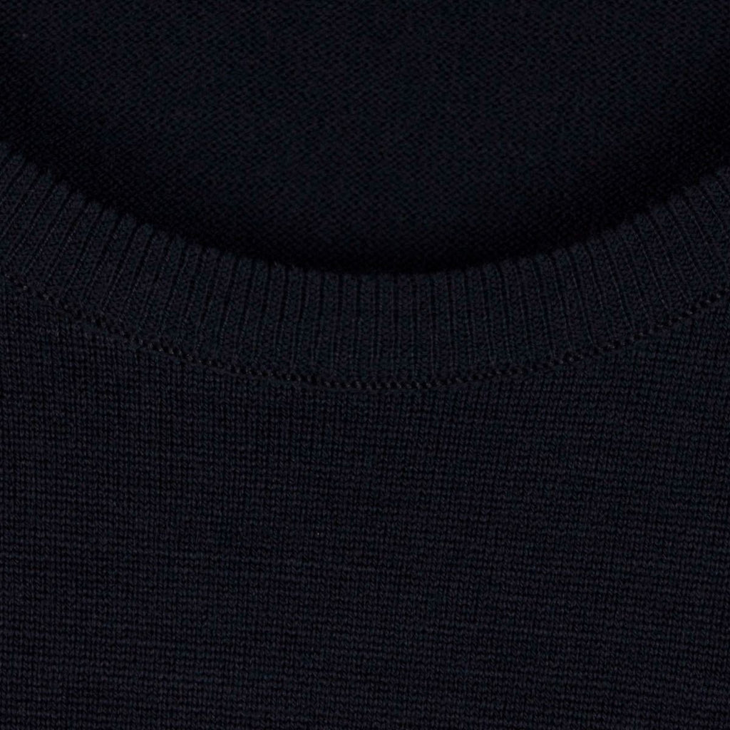 Crew Neck Sweater - Navy