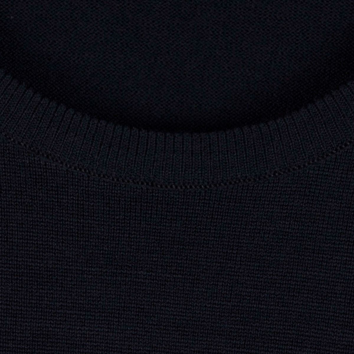 Crew Neck Sweater - Navy