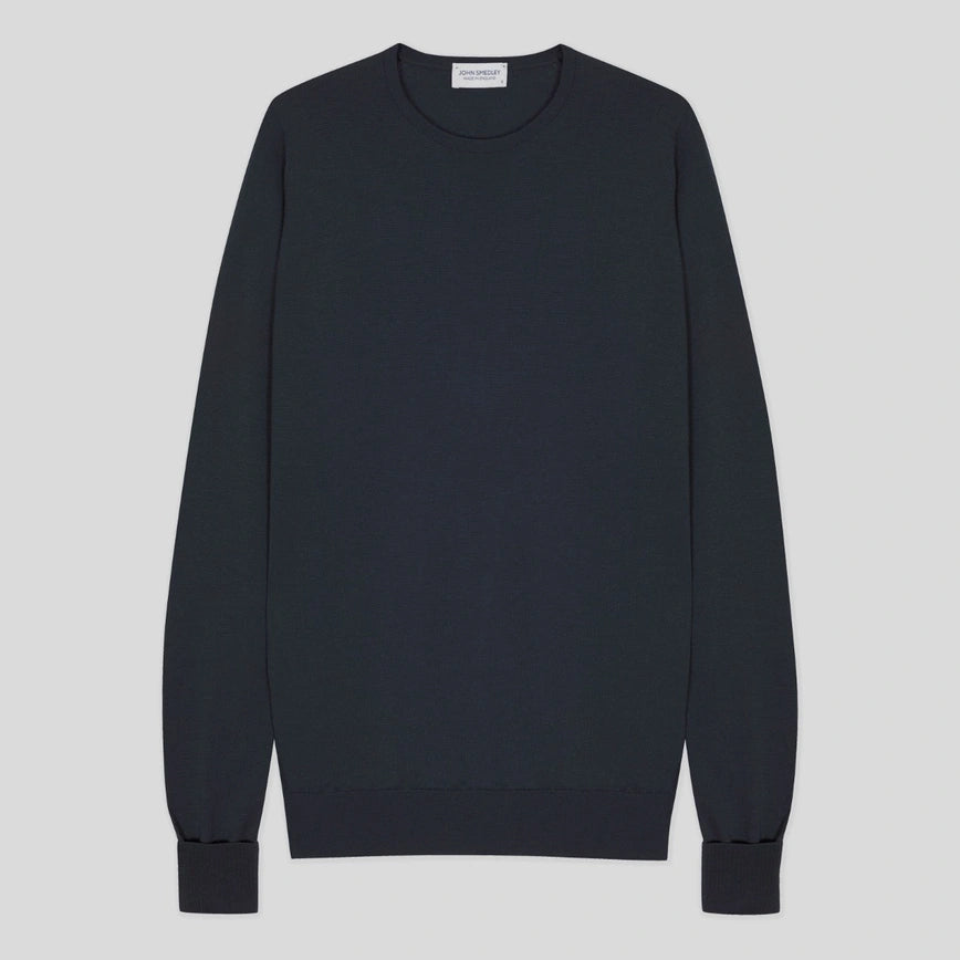 Crew Neck Sweater - Smoke Blue