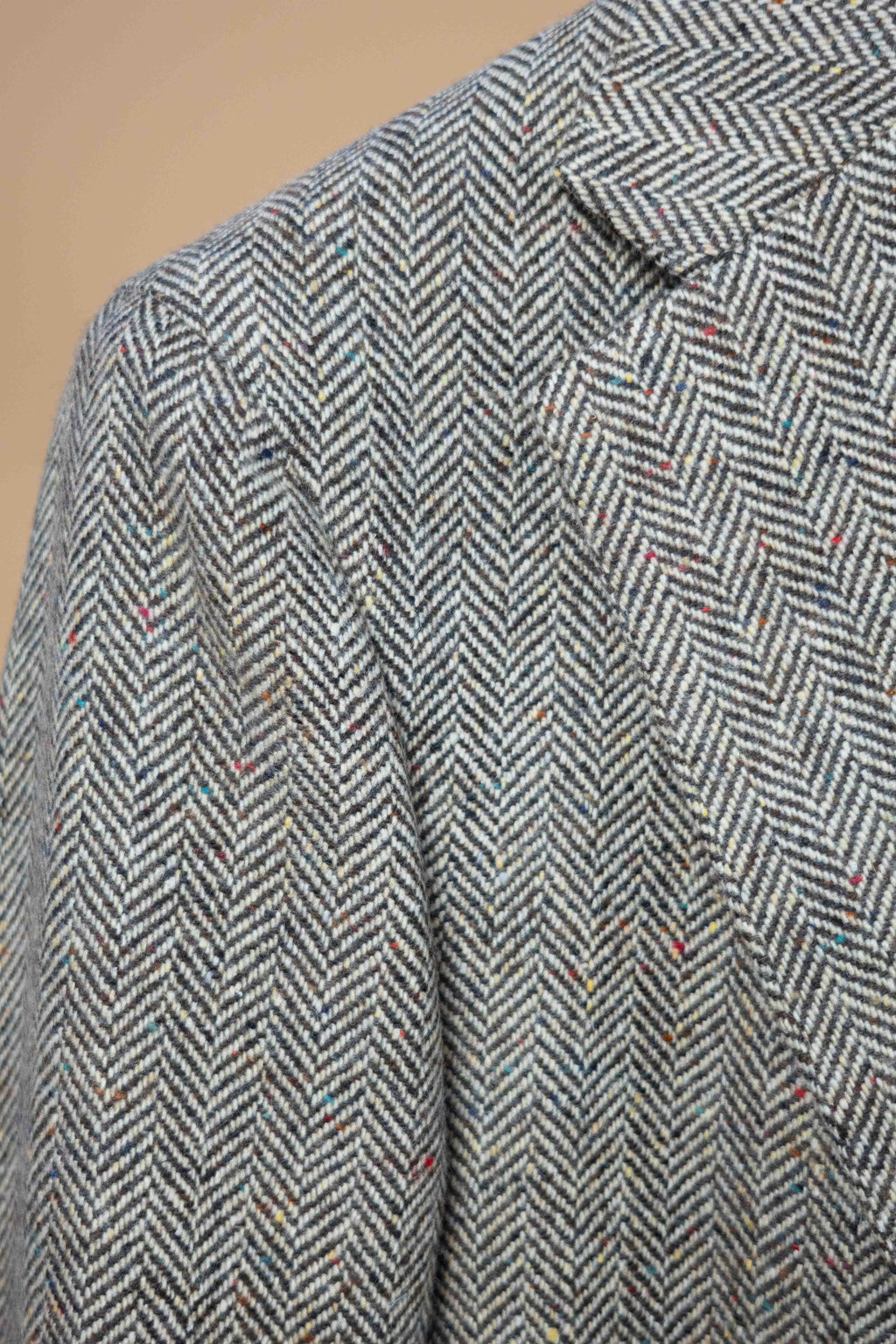 Waverly Jacket - Brown Donegal Herringbone