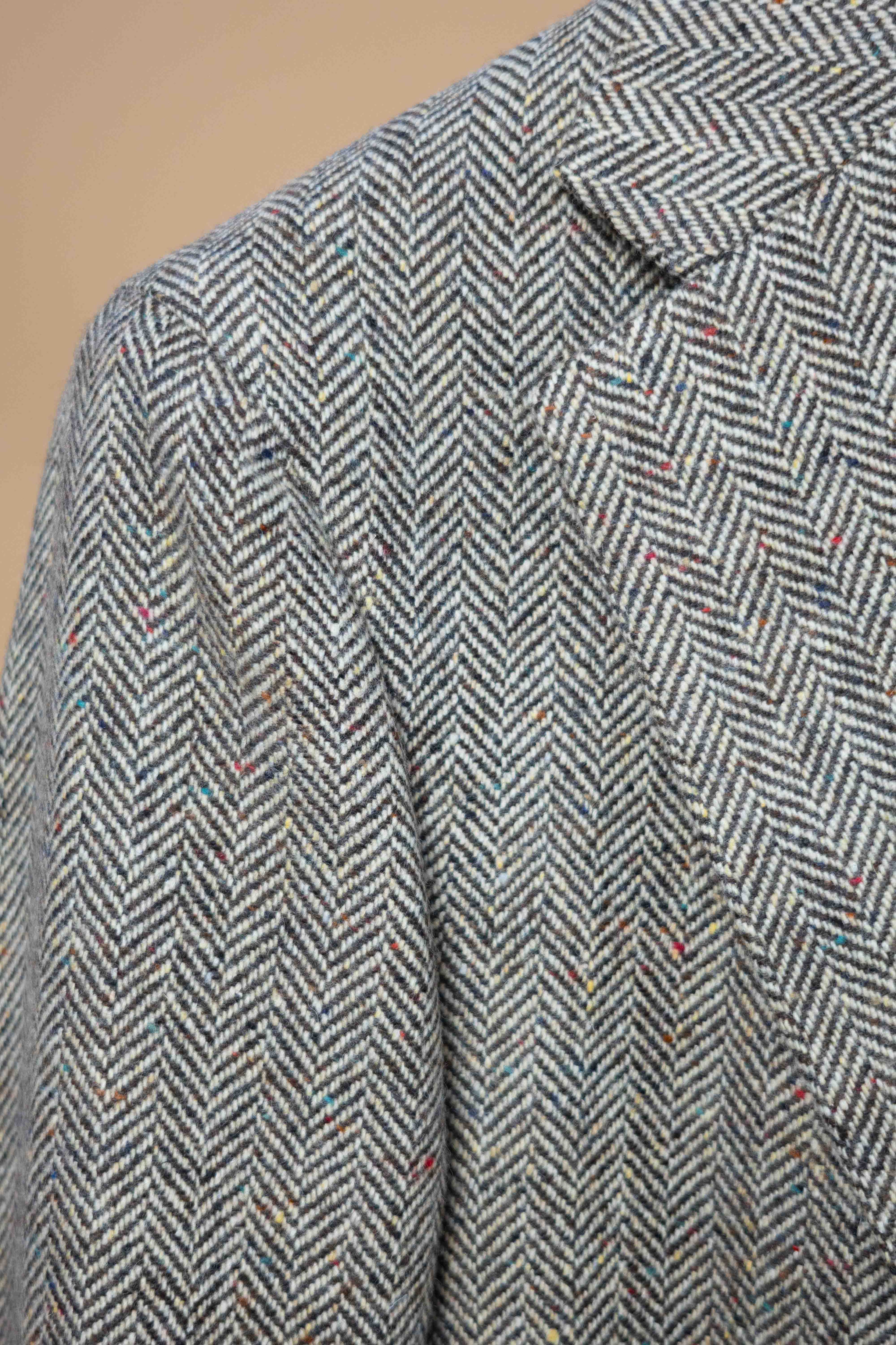 Waverly Jacket - Brown Donegal Herringbone
