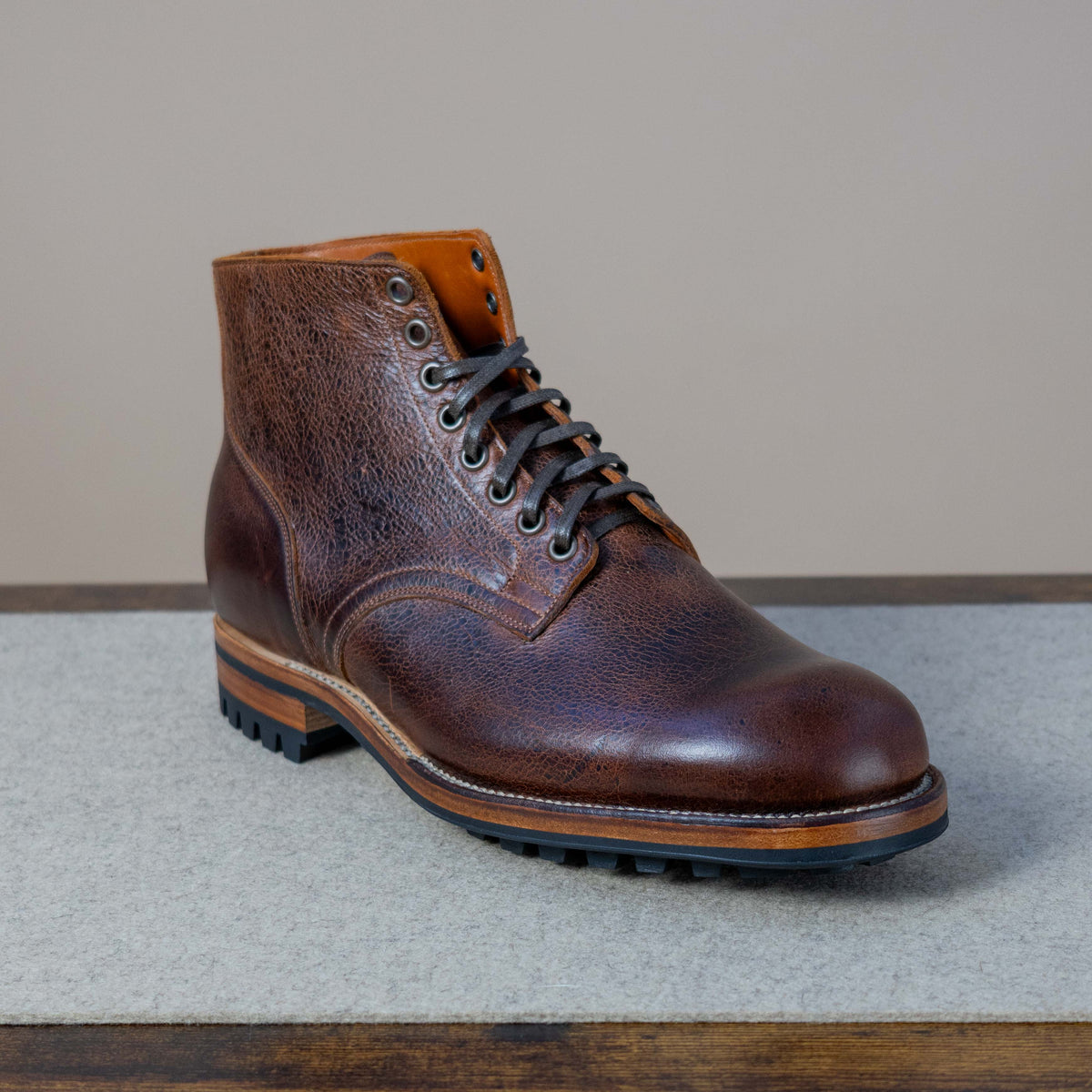 Viberg Service Boot 1035 - Whiskey Naked Kudu – Old House Provisions
