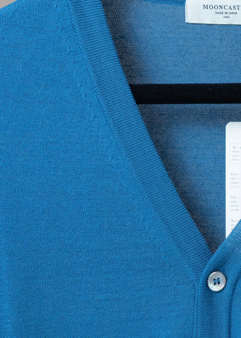 Ice Cotton Cardigan - Smokey Blue